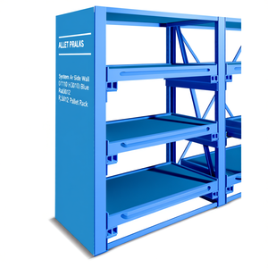 Système Fami Ar Side Wall D1100 H3010 Bleu Ral5012 Palette Rack - Product Image 3