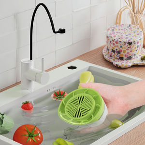 Cocina de diseño moderno, grifo Good Things, lavabo de plástico de grado alimenticio, cesta de lavado de frutas para almacenamiento de alimentos, Camping Jiang - Product Image 1