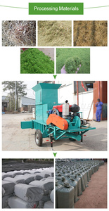 Empacadora de heno cuadrada, compresor de paja de heno de maíz hidráulico, empacadora de ensilaje, máquina de prensa de ensacado - Product Image 4