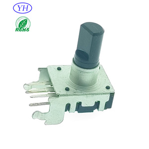 ตัวเข้ารหัสสัญญาณดิจิตอล Bourns PEC12R RE130F คุณภาพสูง แบบแนวนอน EC12 แบบกำหนดเอง 12 พัลส์ 24 พัลส์ ขนาด 12 มม. พร้อมสวิตช์กด และได้รับมาตรฐาน RoHs - Product Image 2