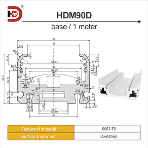 90 rộng mô-đun nhôm hồ sơ trượt bảng tuyến tính chuyển động tuyến tính nền tảng trượt khối hoàn toàn kèm theo vít cánh tay cơ khí - Product Image 6