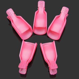 10Pcs Portable Nail Soak Off Cap Clips Colorful Gel Polish Remover Manicure <b>Tool</b> - Product Image 5