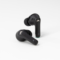 AGM BUDS 9 headphone cerdas sentuh 500mAh BT 5.4 TWS ANC ENC penghilang kebisingan tampilan LED/Digital Earphone nirkabel