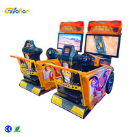 Console de jeux d'arcade populaire, machine de jeu de course automobile 4D avec écran LCD de 42 pouces, en anglais, 1 joueur, à vendre
