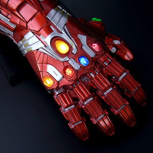 Gants <span class=keywords><strong>Thanos</strong></span> unisexes entièrement en métal, avec fonction LED, pour les 8-13 ans, thème dessin animé - Product Image 3