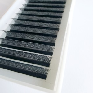 Extensiones de Pestañas 3D Autoadhesivas en Forma de Flor, Color Marrón, Forma YY, Bandejas de Pestañas Clover, Pestañas Cruzadas Mate de Calidad, Precio de Fábrica - Product Image 5
