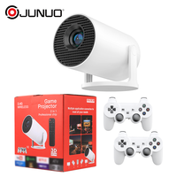Proyector Portátil HY300-G1 720P 120ANSI LM Enfoque Manual Controles Inalámbricos Dobles WiFi Android Muchos Juegos