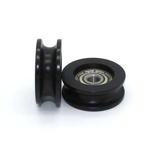 Rouleaux en POM à rainure en U pour salles de douche coulissantes 6*31*11.5mm Roues de porte disponibles en stock - Product Image 5