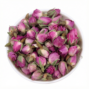 Bellissimi Boccioli di <span class=keywords><strong>Rosa</strong></span> <span class=keywords><strong>Rosa</strong></span> Essiccati per Tè, Confezione Sfusa in Bustine - Product Image 1