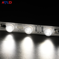 Haute puissance 1818 SMD aluminium Edge-Lit LED bande lumineuse DC24V pour les grandes boîtes lumineuses publicitaires et éclairage de barre LED