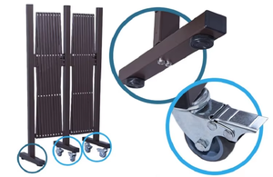 Tùy chỉnh kim loại an toàn mở rộng hàng rào accordion ráp cắt kéo cổng cho Gấp thiết kế - Product Image 3