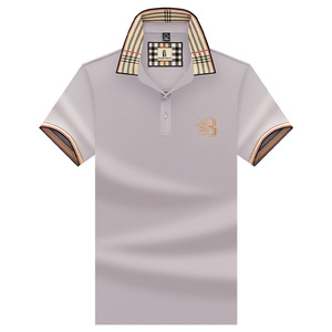 Alituhu hombres verano nuevo estilo Paul marca suelta bordada manga corta Camiseta hombres camiseta negocios cuello <span class=keywords><strong>Polo</strong></span> <span class=keywords><strong>camisa</strong></span> - Product Image 2