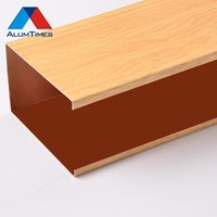 Panel Langit-langit Aluminium Modern Alumtimes untuk Penggunaan di Mal & Hotel - Tahan Air & Tahan Api
