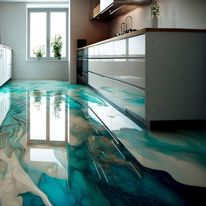 Finitura Opaca Semi-Lucida in PU a Base d'Acqua Autolivellante per Rivestimenti di Pavimenti, Vernici per Barche e Rivestimenti in Plastica 4:1 Alta Lucentezza Senza VOC - Product Image 3