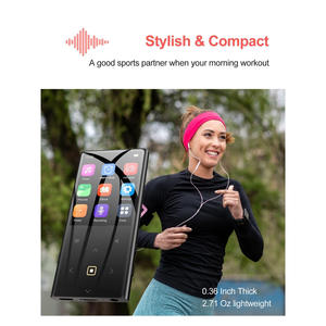 Lecteur MP3 numérique portable de haute qualité avec écran tactile, son sans perte, radio FM multifonction et enregistreur vocal - Product Image 6