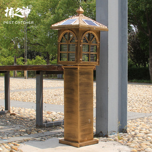 Lámpara Solar Mata Mosquitos para Exteriores, Jardín, Villa, Patio, Impermeable, 100-200m - Product Image 2