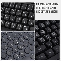 Autocollants de lettres pour clavier arabe, impression par transfert, lettres sans bordure, caractères pour ordinateurs de bureau, claviers, ordinateurs portables, ordinateurs portables