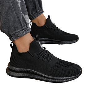 Calzado Deportivo de Moda para Hombre, Ligero, Cómodo, Punta Cerrada, Amortiguación Suave, Resistente a Impactos, Parte Superior de Malla Transpirable, EVA - Product Image 1