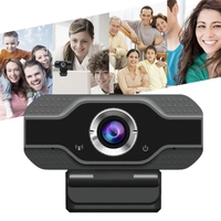Webcam HD 1080P, kamera Web pintar mikrofon tanam USB Streaming kecantikan kamera langsung untuk komputer Android TV