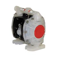 Pompa Diafragma Pneumatik Non-Metalik Inger-soll Rand ARO 666053-322 1/2", Rumah Pompa dari Polipropilena, Komponen Nitril
