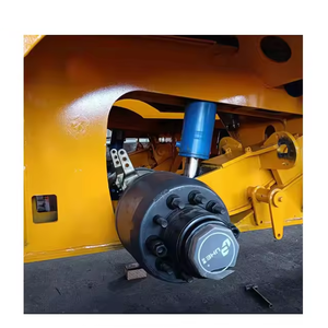 Semi-remorque surbaissée à col de cygne détachable ZHONGSHENGTIANQI Group 3/4 essieux 40T avec pneus 12R22.5, dimensions 9590x2550x3995mm, pour la Tanzanie - Product Image 4