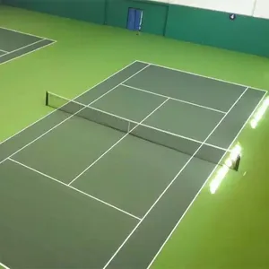 Pour basah SPU lapangan tenis kami buka lapangan tenis antiselip Sport lantai