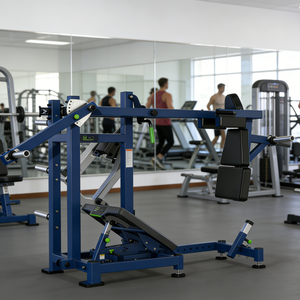 Современное коммерческое тренажерное оборудование: машина для тренировки ягодиц с нагрузкой от дисков, тренажер для приседаний PENDULUM Squat Kick Back - Product Image 1