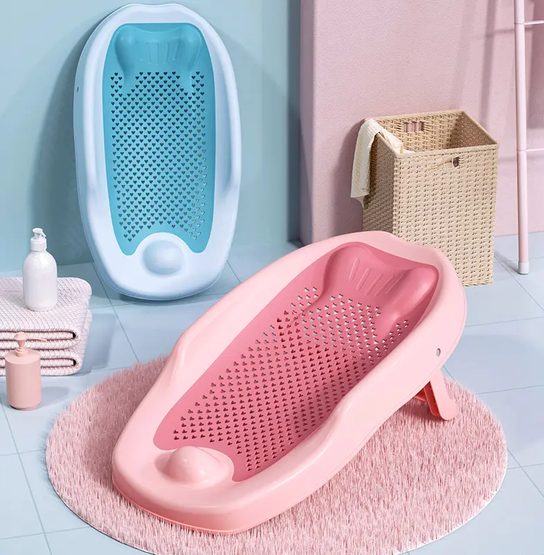 Baby Bathing, Sitting, Lying, Baby Lying Support, Non slip Pad, Bathtub, Bathnet, Bathbed, Bathstand, Newborn