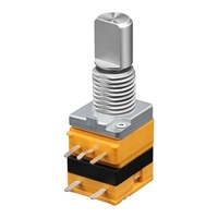 Arbre rond de haute qualité B10K A10K B20K B50K B100K alpes RK097 RV097 9MM potentiomètre rotatif Center Click SOUNDWELL usine