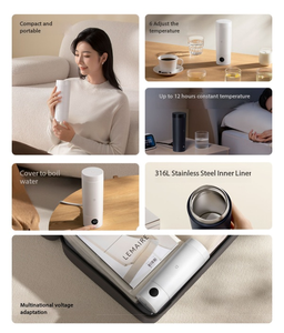 Taza Calentadora Rápida 2, Mini Taza Eléctrica para Calentar Agua para Té y Café - Product Image 2