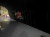 Tente tunnel gonflable publicitaire de 15 m avec logo personnalisé pour événements extérieurs en centre commercial
