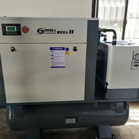 Compresseur d'air à vis tout-en-un GANEY 11 kW 15 CV de la sous-marque KAISHAN pour machine de découpe laser à fibre