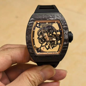 2026 Hot-Selling Designer Fashion Hollow Men's 055 Automatic <b>Watch</b>, Sapphire Crystal Dial, Carbon Fiber, High-Quality Wristwatch - Product Image 4