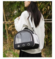 Sac de transport portable pour animaux de compagnie 2026, sac à bandoulière respirant pour petits chats et chiens, sac de voyage extérieur pour animaux de compagnie. Personnalisé.