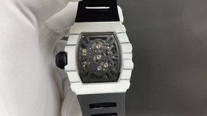 A 26-year New Best-selling Luxury <b>Skeletonized</b> White Carbon Fiber Top-quality Tourbillon <b>Automatic</b> Mechanical <b>Watch</b> for Men - Product Image 5