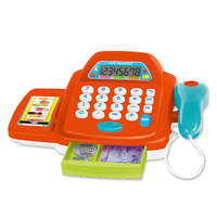 Jouets pour enfants : Caisse enregistreuse de supermarché amusante pour jeu d'imitation préscolaire, jouet domestique pour enfants, caisse enregistreuse POS