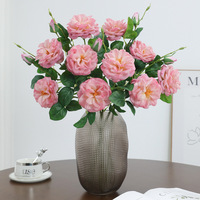 Kunstmatige Lisianthus Eustoma Real Touch Kunstbloem voor Bruiloft Bloemist Huis Hotel Decoratie Groothandel Bulk Aankoop Fabriek Leverancier