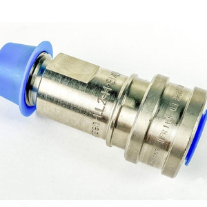 Connecteur en acier inoxydable Hansen LL2-H8MS, 8 positions, à enfoncement, filetage interne mâle - Product Image 2
