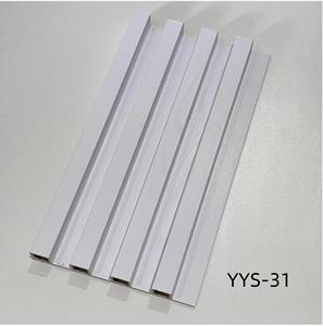 YAYUANSHI Panel de Revestimiento de Pared WPC Impermeable para Decoración Interior, Tablero Interior de PVC Acanalado - Product Image 4