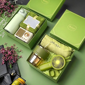 Juego de Regalo Promocional Personalizado al por Mayor, Caja de Regalo de Cuero Hecha a Mano, <span class=keywords><strong>Regalos</strong></span> de Lujo Modernos para Negocios, Año Nuevo <span class=keywords><strong>y</strong></span> Navidad - Product Image 3