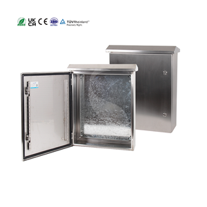 Boîte de commande électrique industrielle, boîte à interrupteurs murale, résistante aux intempéries, en acier laminé à froid, IP66, sûre et durable - Product Image 3