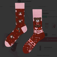 Chaussettes en coton amusantes motif baleine, unisexe, pour le Nouvel An et Noël, chaussettes amusantes Cmax, chaussettes en coton, chaussettes mi-mollet, chaussettes personnalisées pour femme