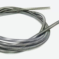 Ressorts de protection OEM personnalisés, manchons de protection en fil métallique flexible, ressorts hélicoïdaux pour le blindage des câbles industriels