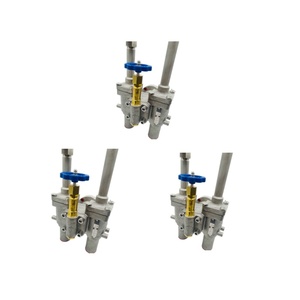 Válvula de Bola Neumática con Brida de Estructura Compacta -269-80 Grados, Válvula de Bola de Baja Temperatura para Líquido Criogénico de Hidrógeno - Product Image 3