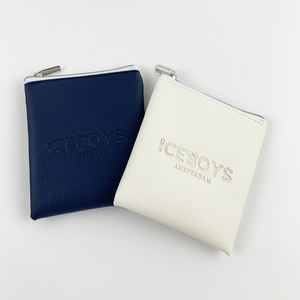 Pochette à Bijoux en Similicuir Personnalisée avec Fermeture Éclair, Sacs à Bijoux en Cuir <span class=keywords><strong>PU</strong></span>, Étuis pour Bracelet et Bague et Boîte avec Logo Imprimé - Product Image 4