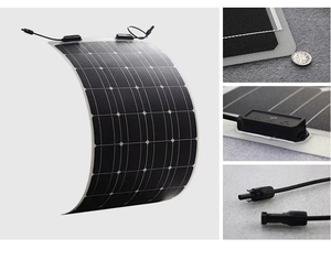 Nouvelle promotion : panneau solaire flexible ALL BLACK 250W 30V monocristallin semi-flexible - Product Image 4