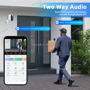 Hongnaer 3MP di rilevamento del movimento Smart HD sorveglianza Wireless IP Camera ICSee sicurezza WiFi esterno CCTV batteria a basso consumo fotocamera - Product Image 5