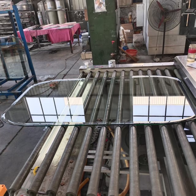 Wholesale Price Custom Shape High Strength Safety Glass for Dining Office Coffee Meeting Desk Top Tempered Glass Table Top