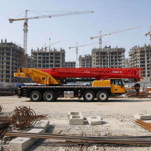 Nouvelle grue de camion STC1000C5-8 avec une hauteur de levage maximale de 64 m et un moment de levage de 4000 kN.m, haute efficacité, <span class=keywords><strong>en</strong></span> stock - Product Image 1
