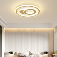 Plafonnier LED Minimaliste Moderne Ultra Fin pour Chambre et Bureau, Style Nordique, Luminaire de Luxe, Garantie 3 Ans, Câblage Fixe